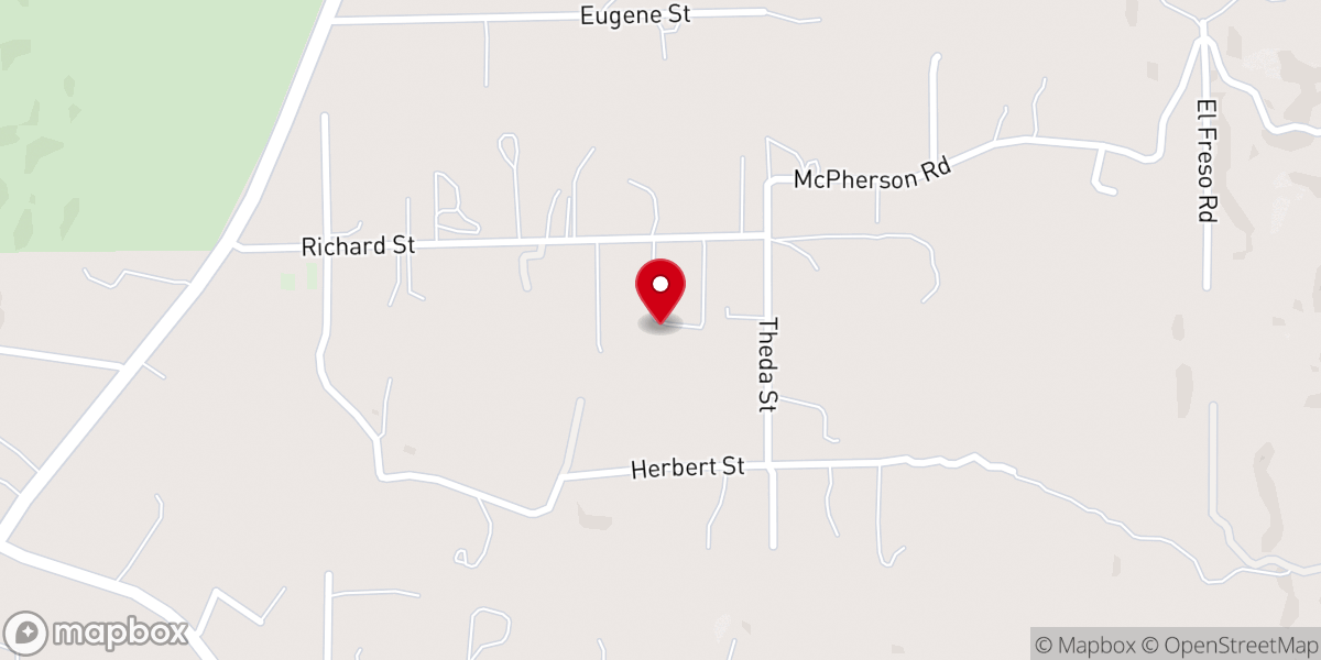 Map showing location of RESTORATION AGAPE