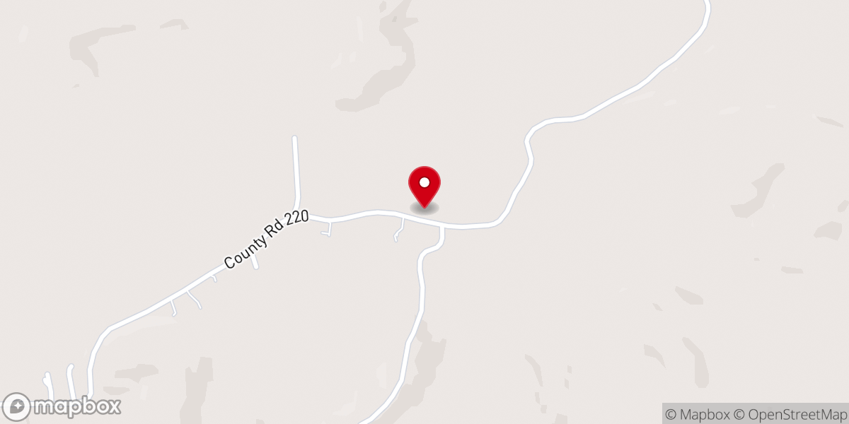 Map showing location of Union Church