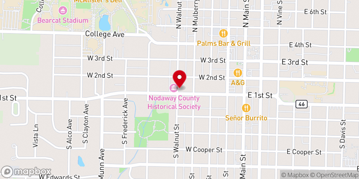 Map showing location of Community of Christ