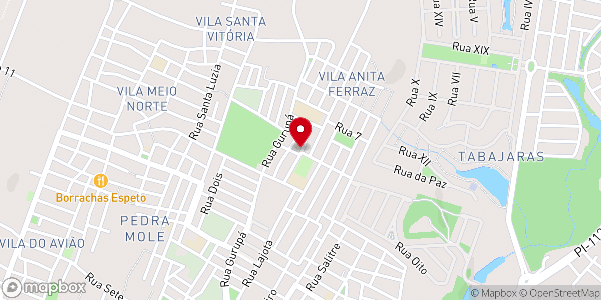 Map showing location of Igreja De Cristo Pentecostal No Brasil