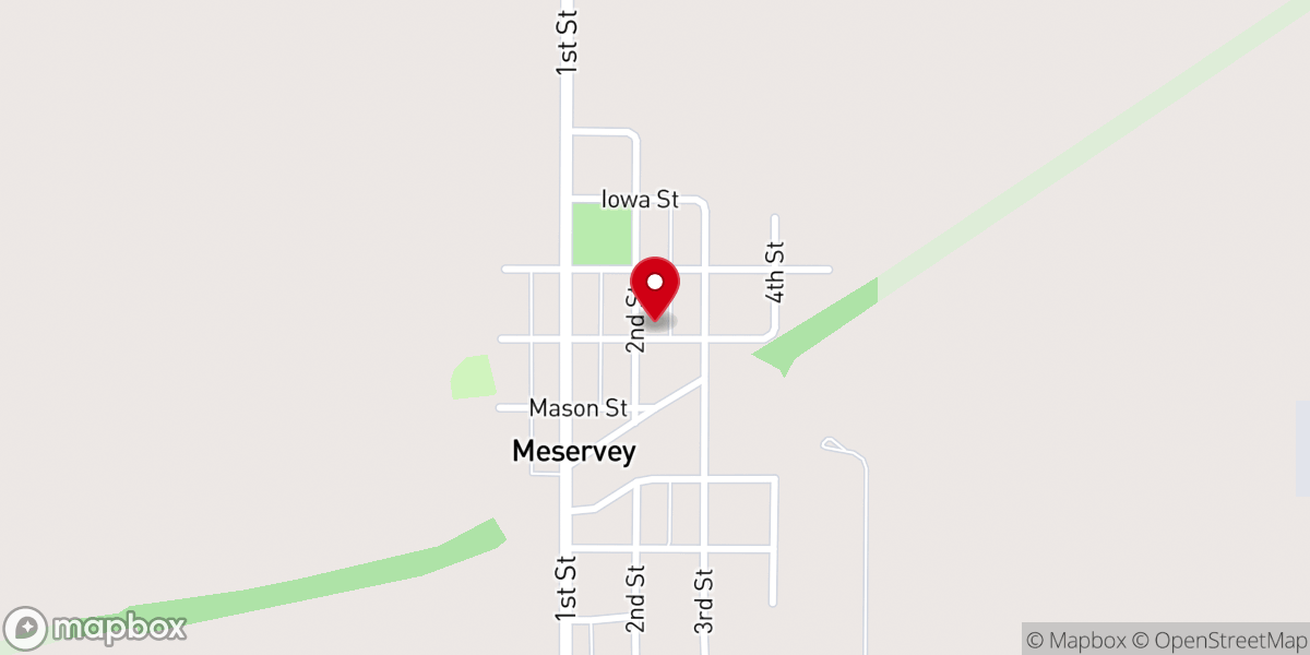 Map showing location of First Reformed Church