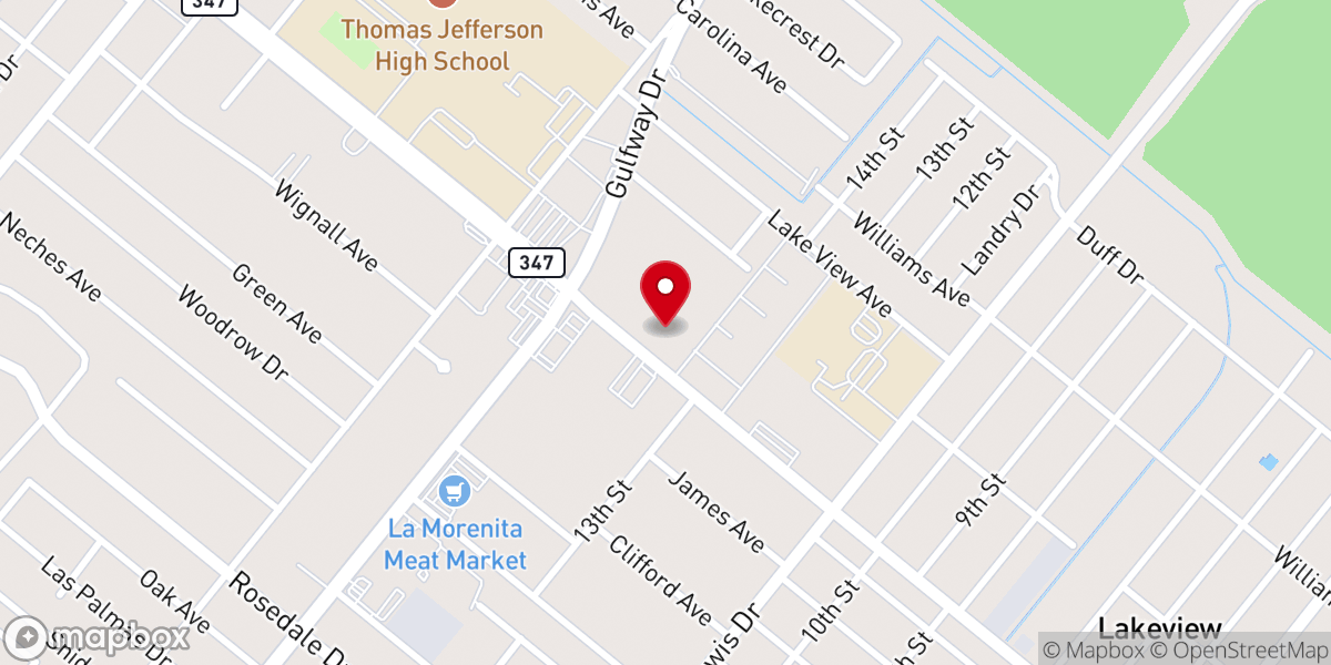 Map showing location of Catholic Diocese-Beaumont