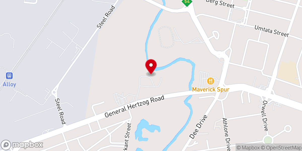 Map showing location of Journey Church