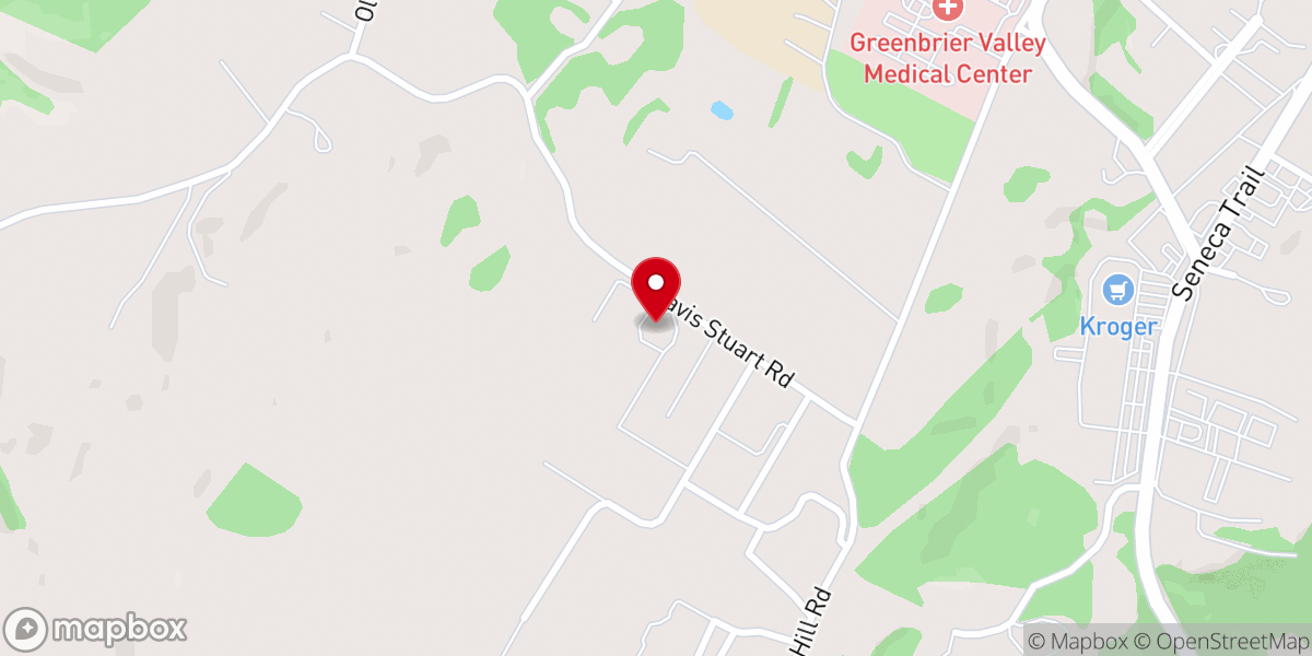 Map showing location of Seventh-Day Adventist Church