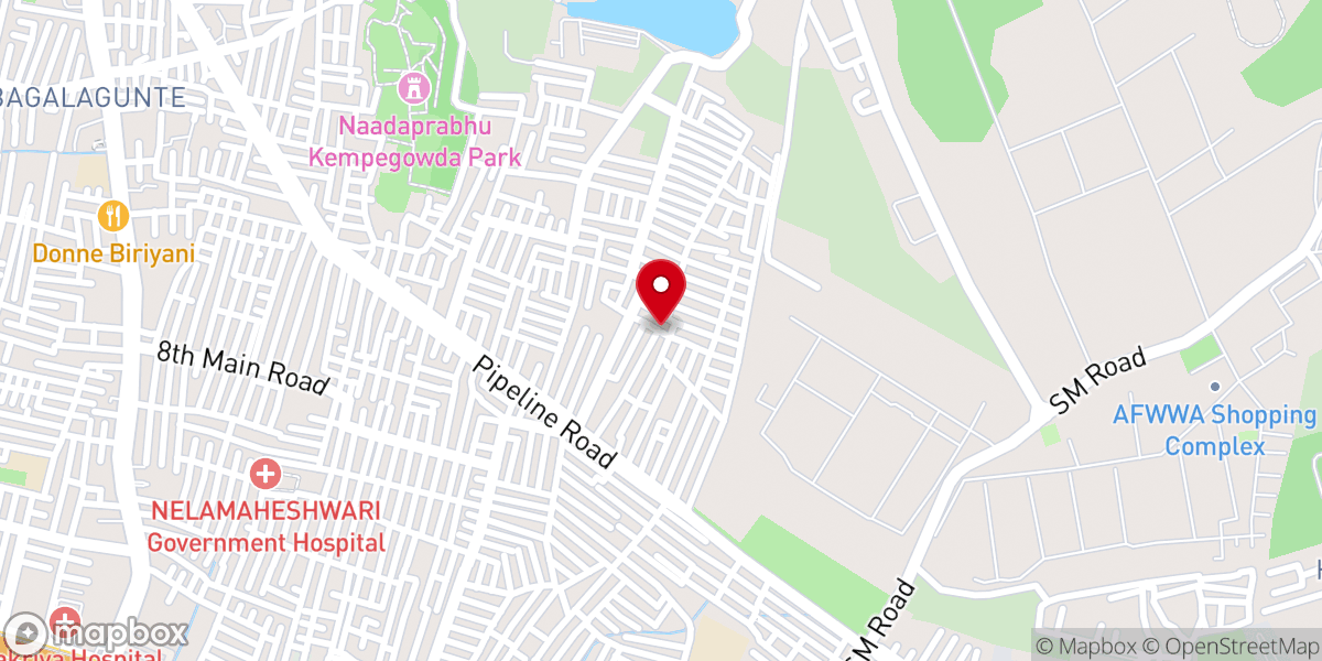 Map showing location of CSI Holy Cross Malayalam Church