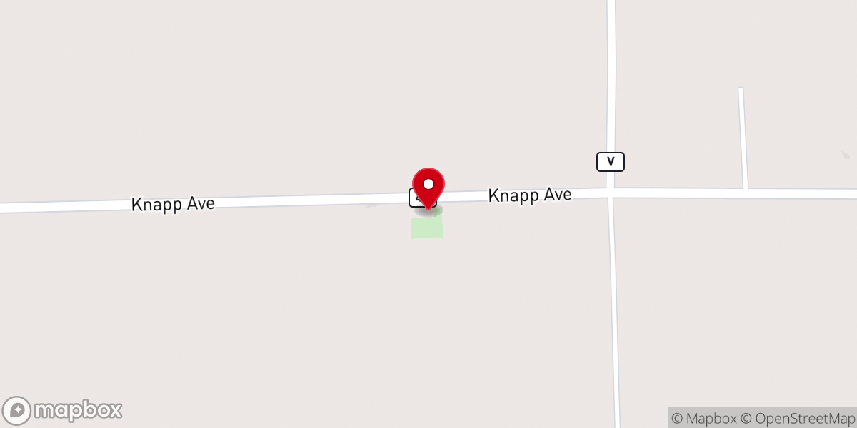 Map showing location of Stanfold Lutheran Church