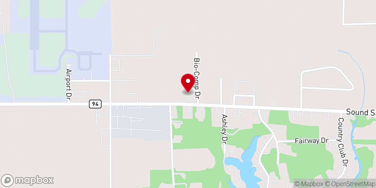 Map showing location of Cape Colony Church of Christ