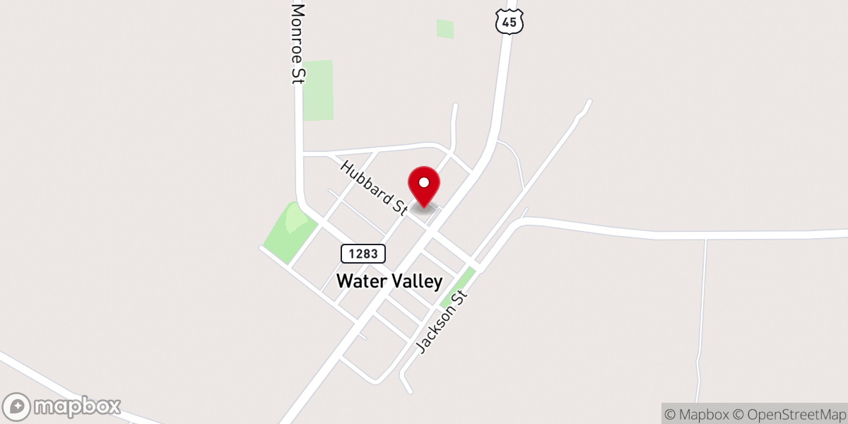 Map showing location of Dollar General