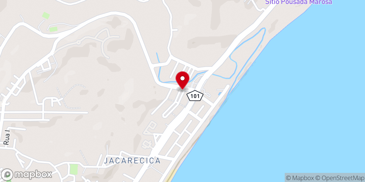 Map showing location of Paróquia Sagrada Família de Nazaré