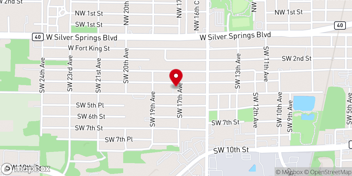 Map showing location of Shiloh Seventh-Day Adventist