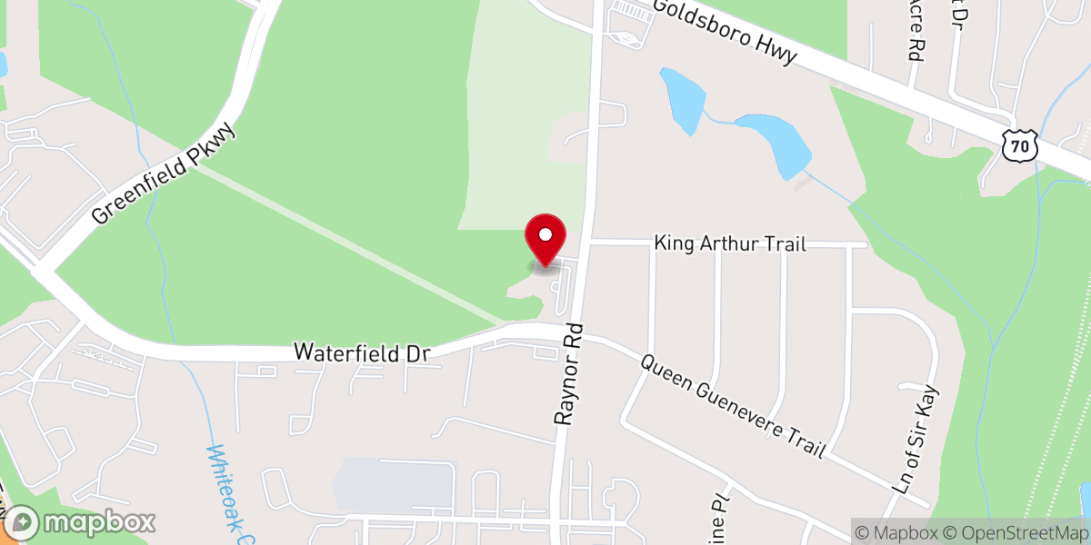 Map showing location of Quest Fellowship Church