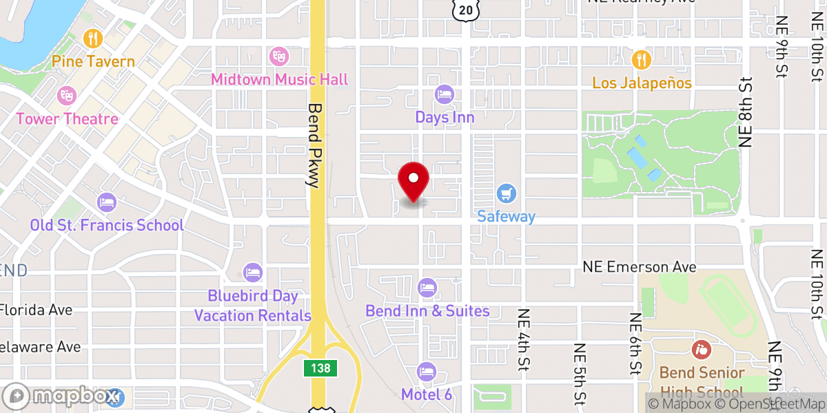 Map showing location of Catalyst Life Alliance Church