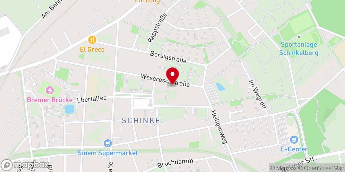 Map showing location of Evangelisch-lutherische Paulus-Kirche