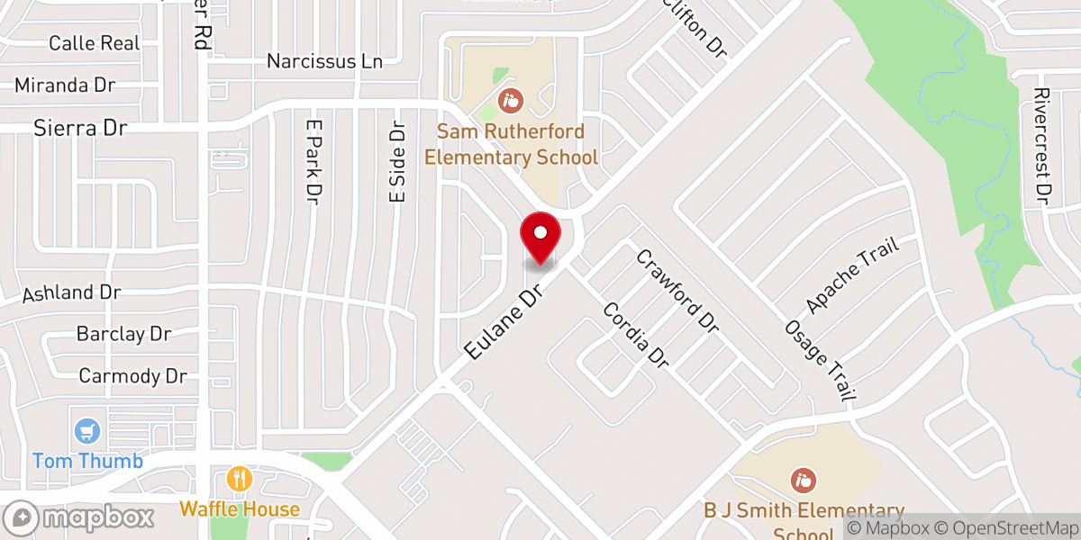 Map showing location of Word Of Life Church