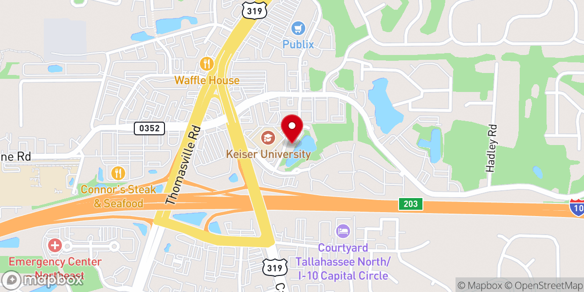 Map showing location of CrossWay Church