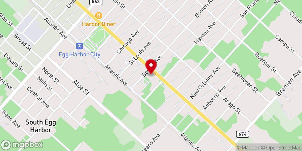 Map showing location of The Champion's House Church and Arts Academy