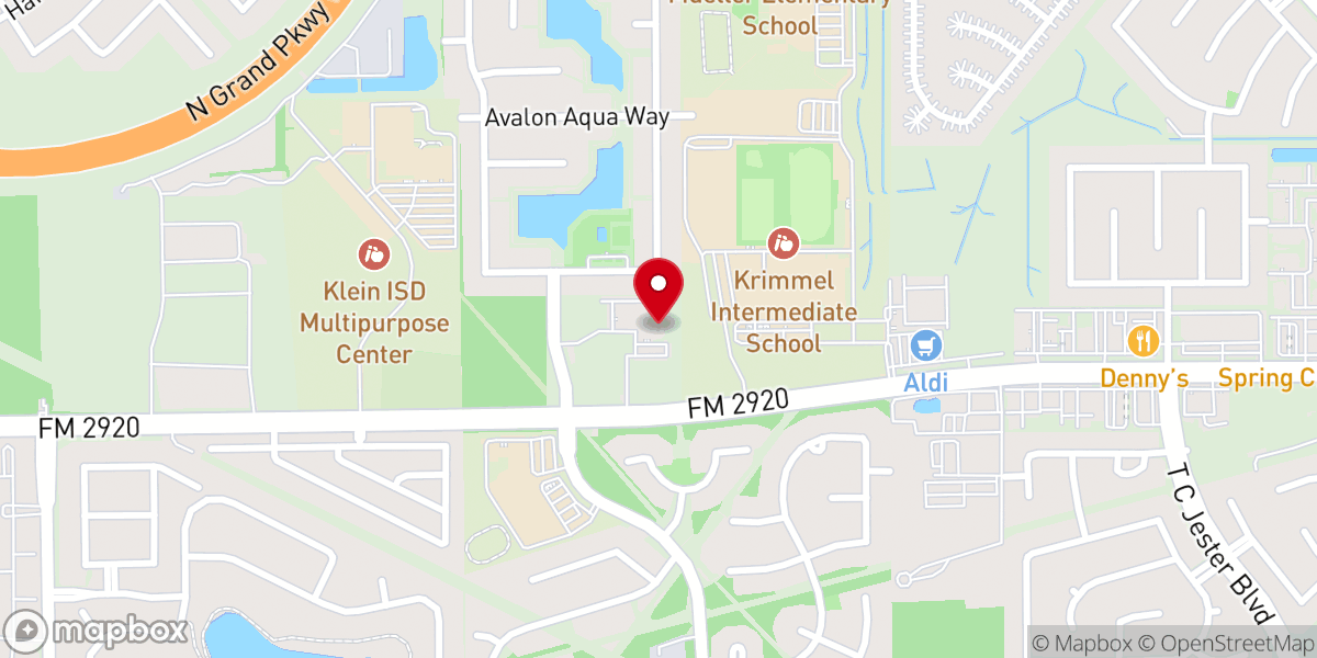 Map showing location of St Anthony the Great Orthodox Church