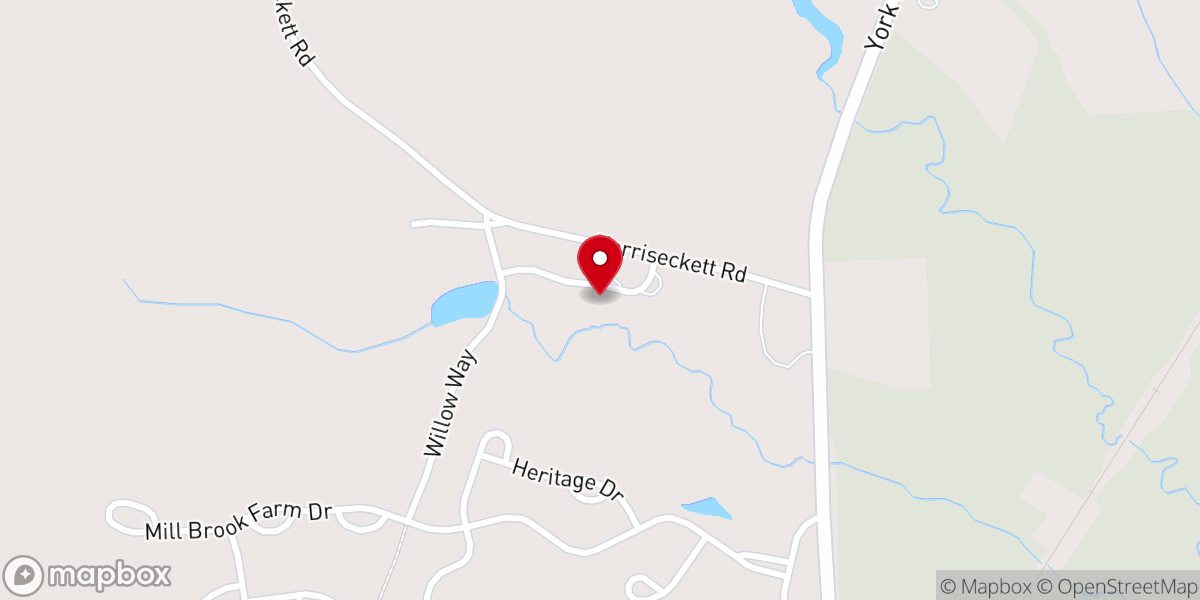 Map showing location of Preachers' Aid Society