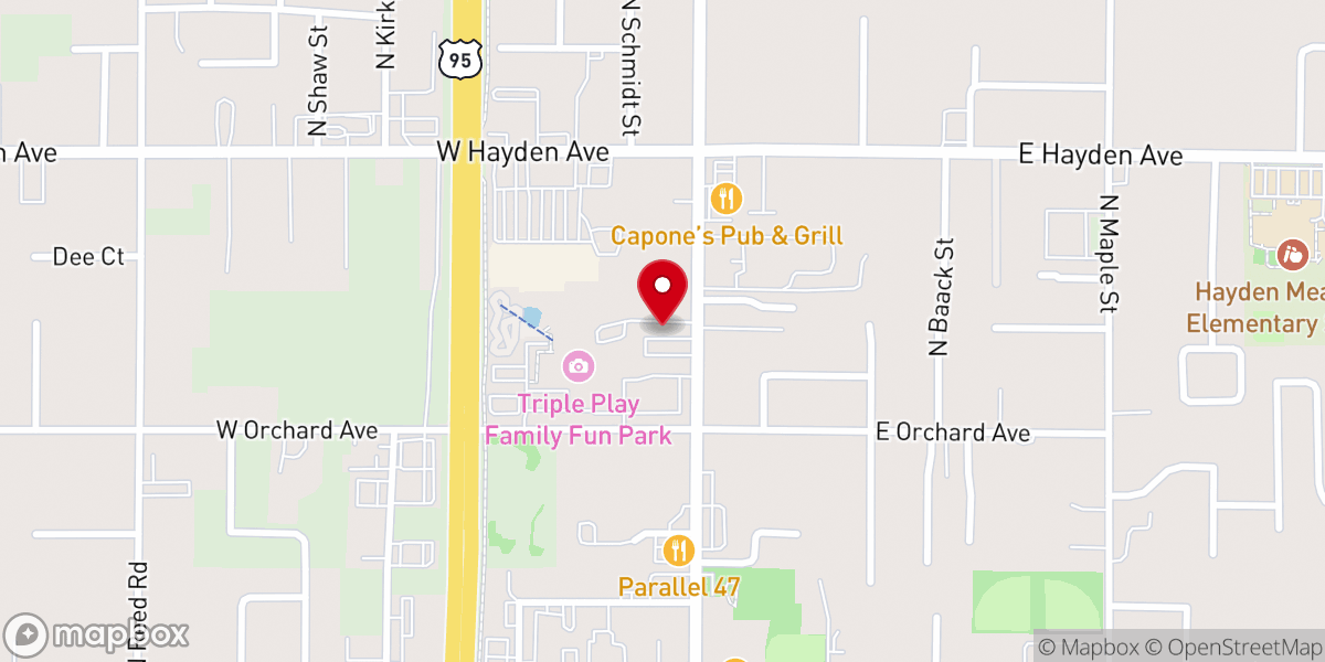 Map showing location of Grace Communion International