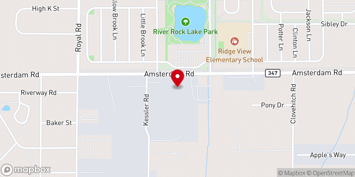 Map showing location of Covenant Reformed Chapel