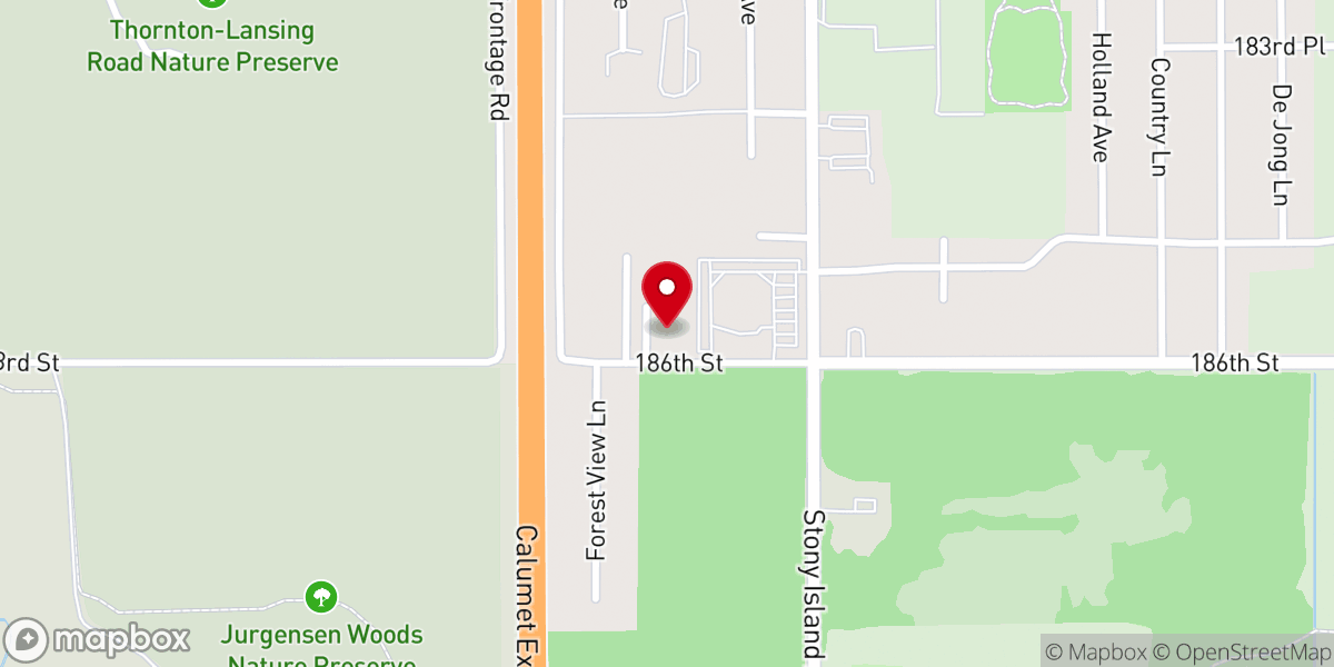 Map showing location of St. Archangel Michael Serbian Orthodox Church