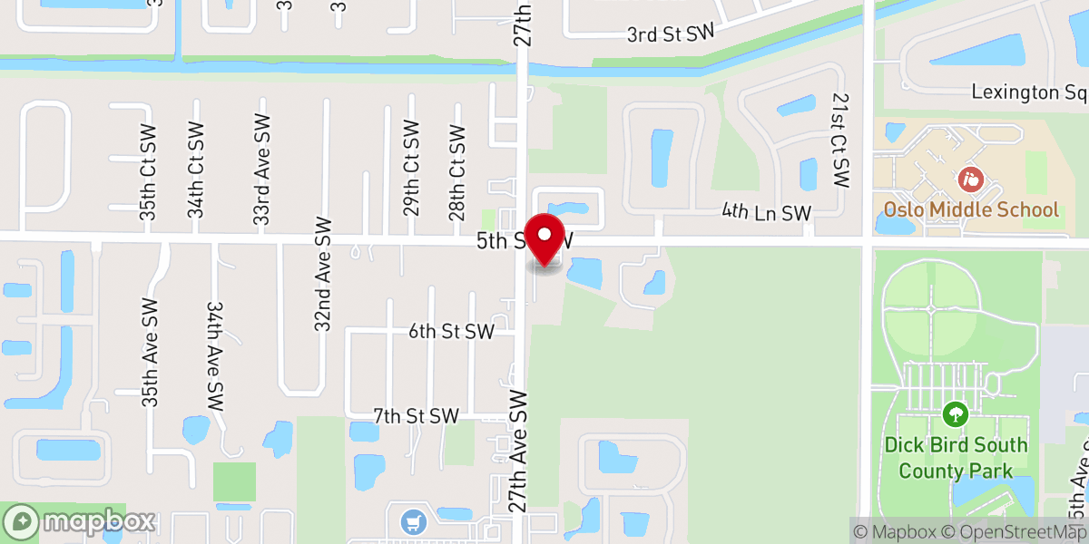 Map showing location of The Salvation Army