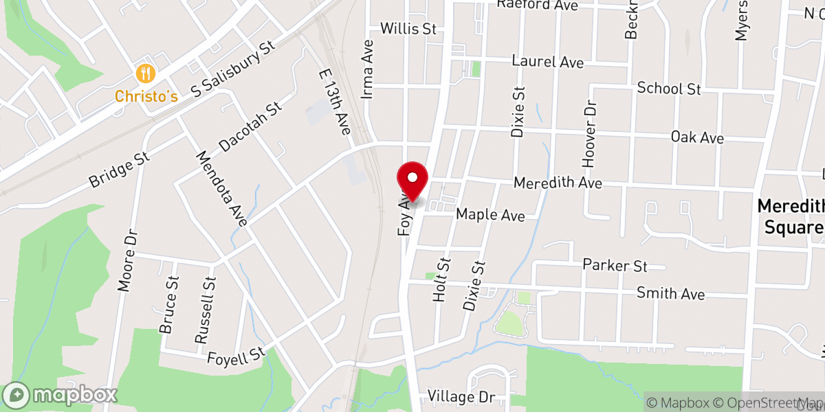 Map showing location of Servant's House Ministry