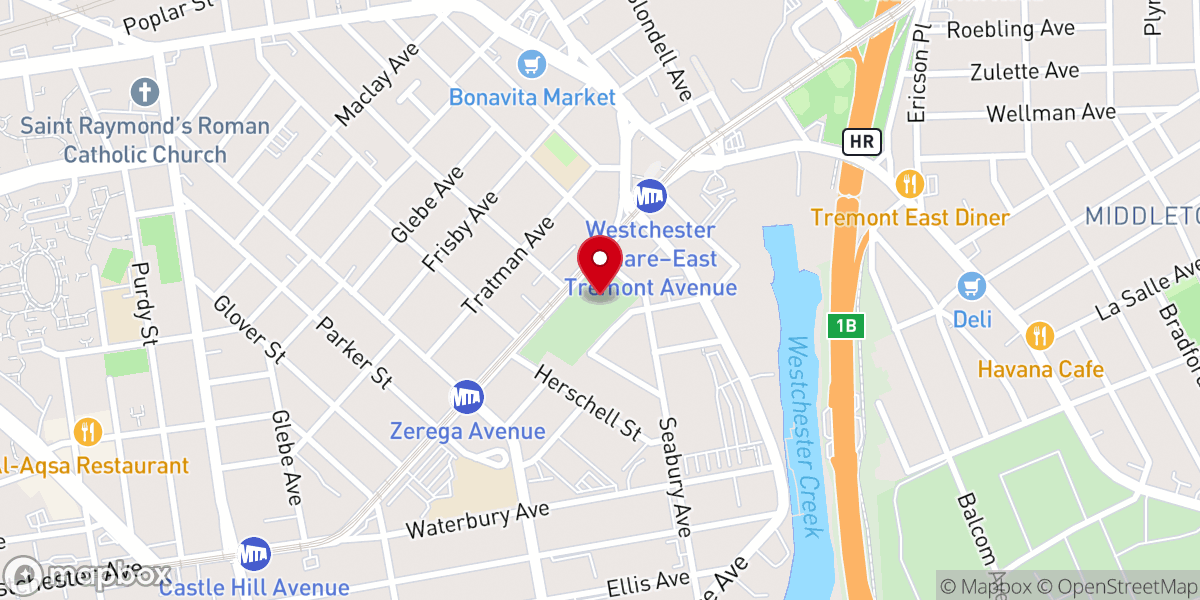 Map showing location of Saint Peter's Episcopal Love Kitchen - Food Distribution Center