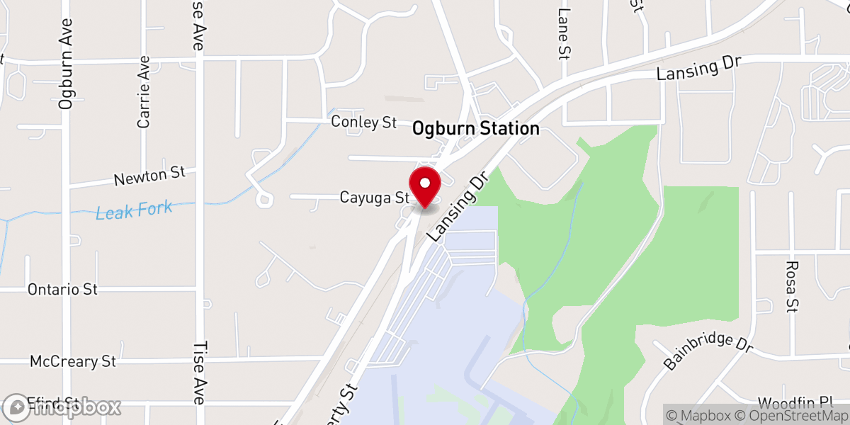 Map showing location of MT. HOREB HOLY CHURCH