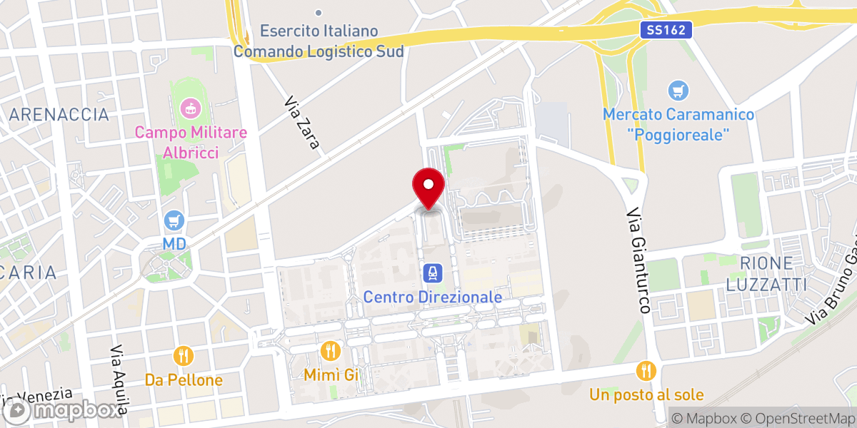 Map showing location of Chiesa Parrocchiale di San Carlo Borromeo