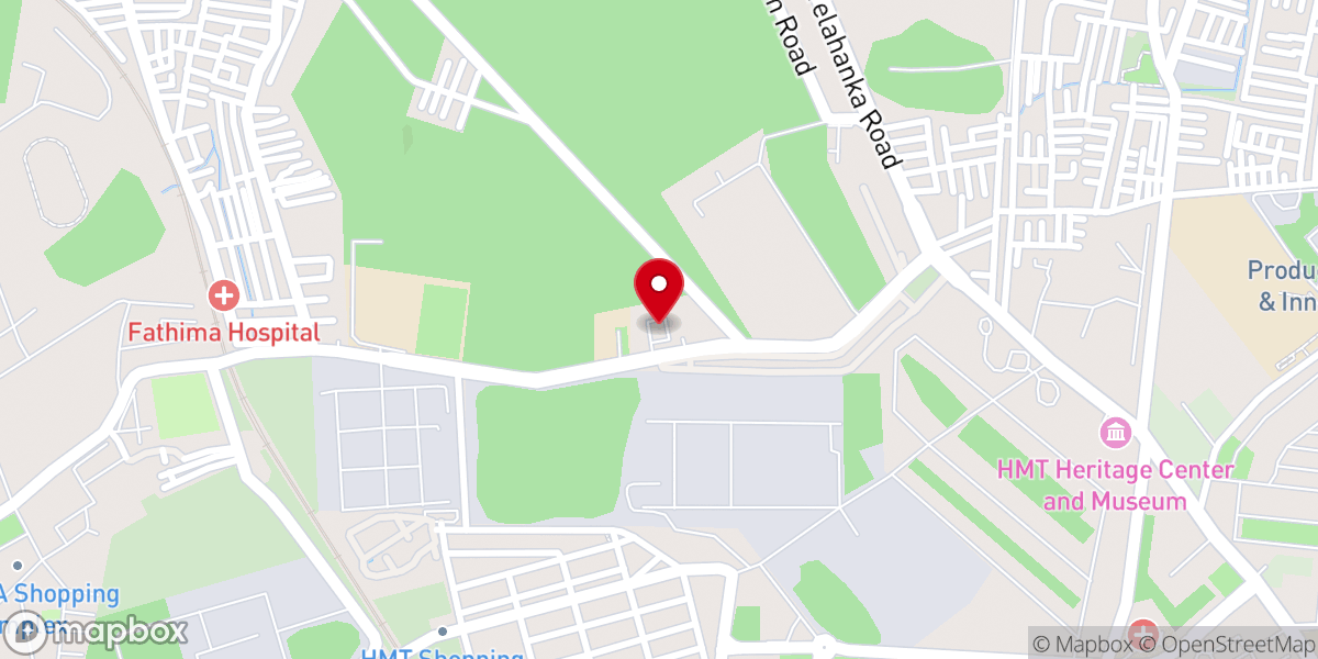 Map showing location of Our Lady of Fatima Church