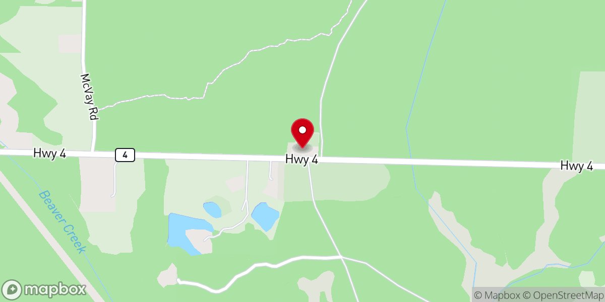 Map showing location of Good Hope Church