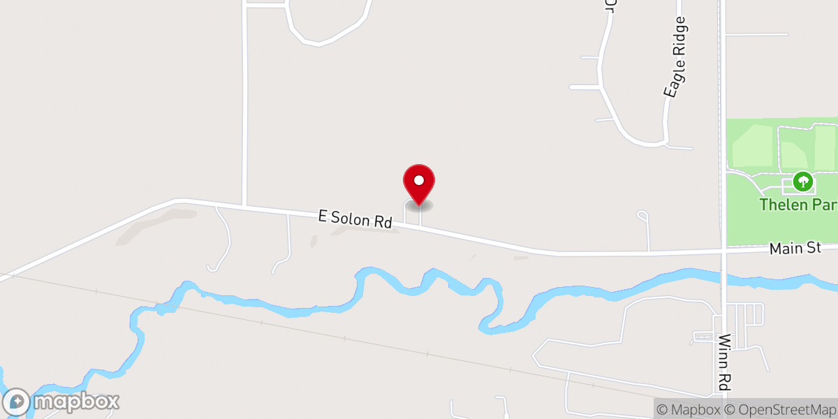 Map showing location of Community of Faith Lutheran