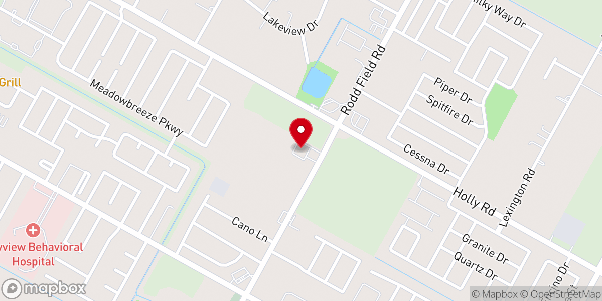 Map showing location of Bayshore Bible Church