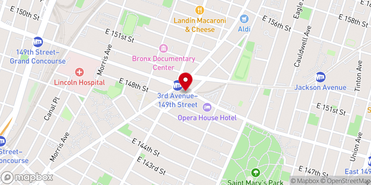 Map showing location of PLS Check Cashers
