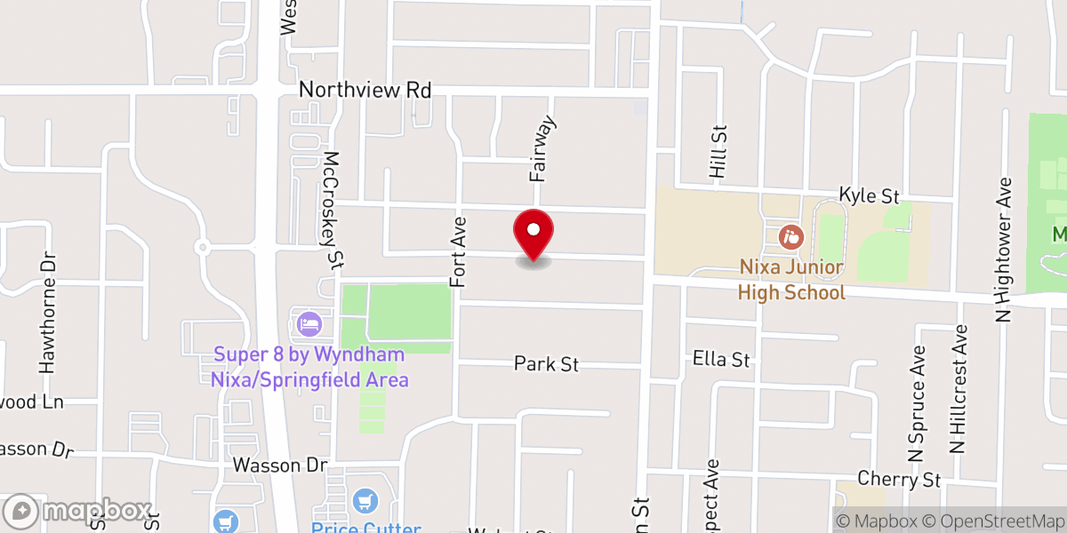 Map showing location of House on the Rock Ministries