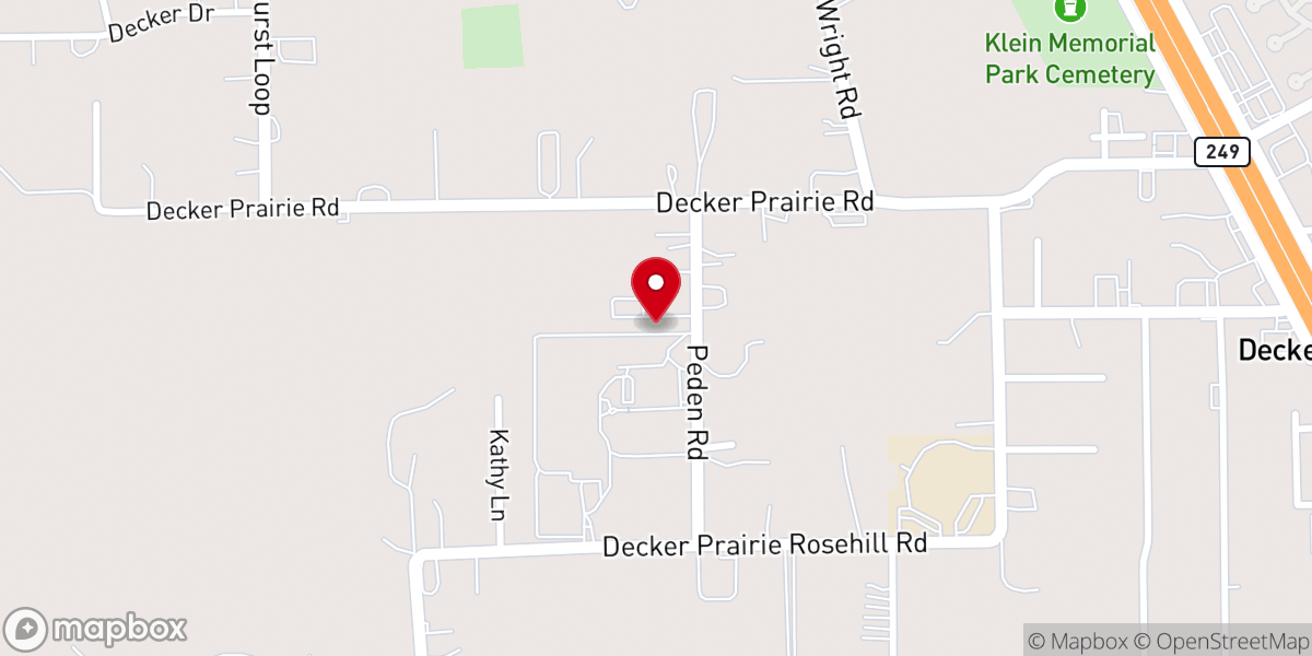 Map showing location of Living Stones Church