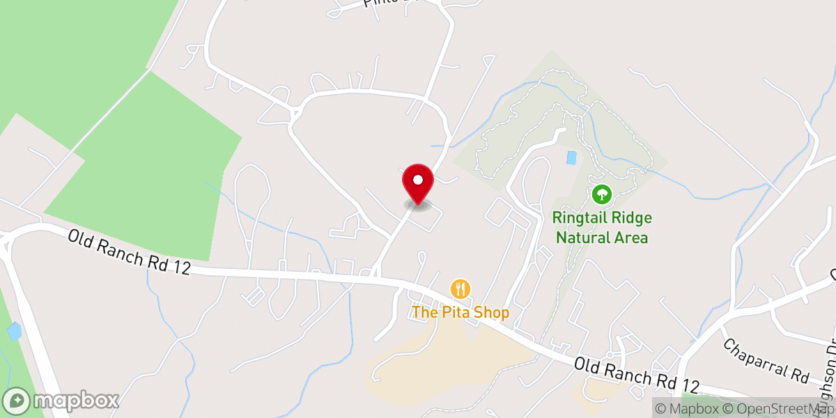 Map showing location of Grace Bible Church