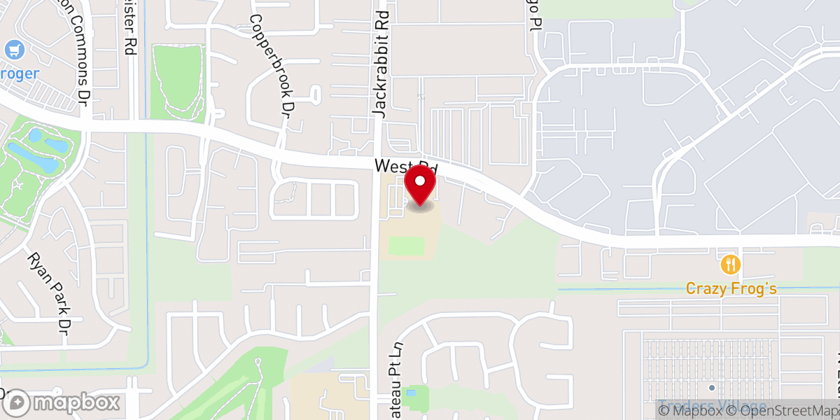 Map showing location of Epiphany Lutheran School