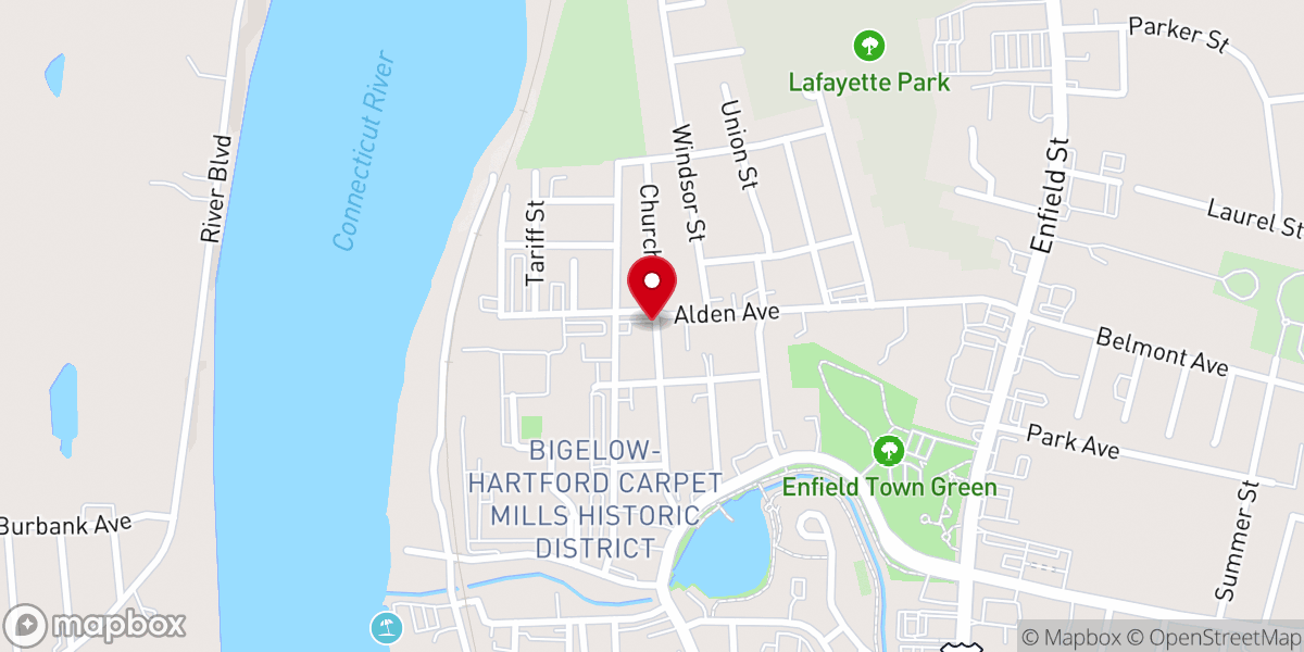 Map showing location of Ministries of Love and Hope