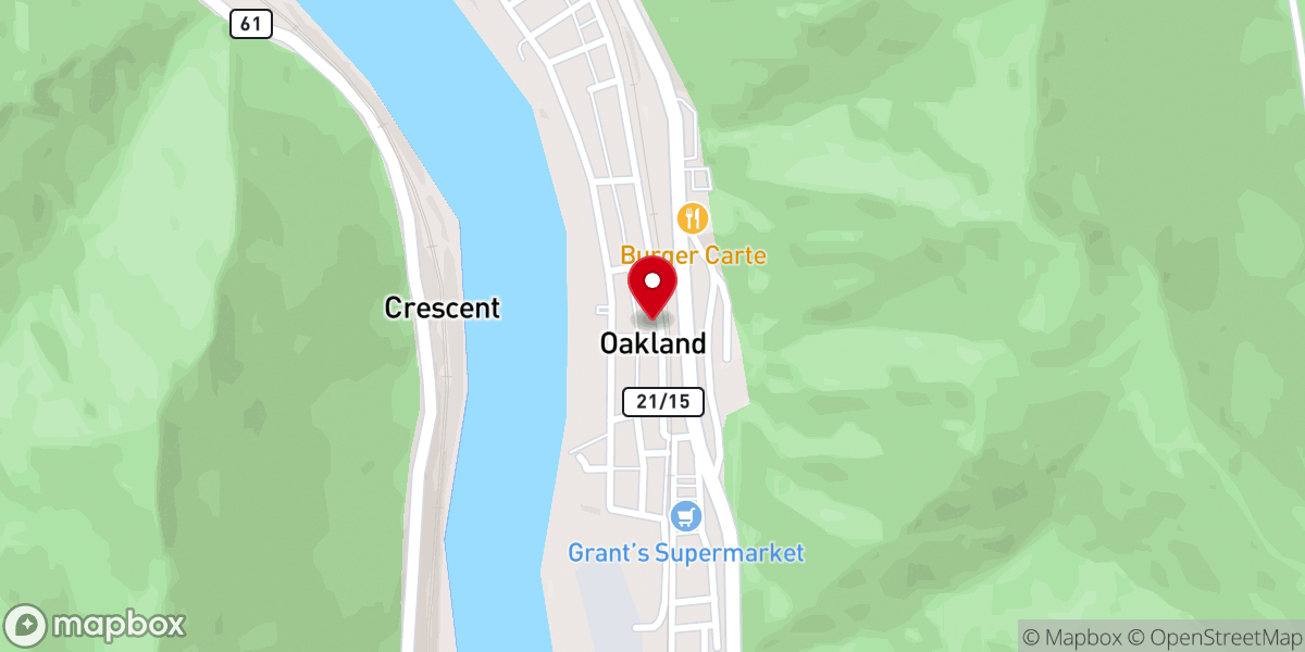 Map showing location of The Church of Jesus Christ