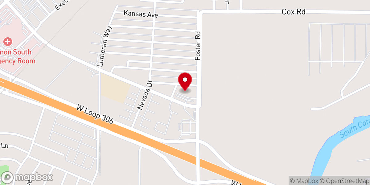 Map showing location of Victory Christian Center