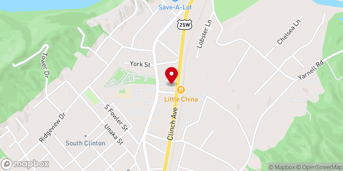 Map showing location of Gateway Community Church