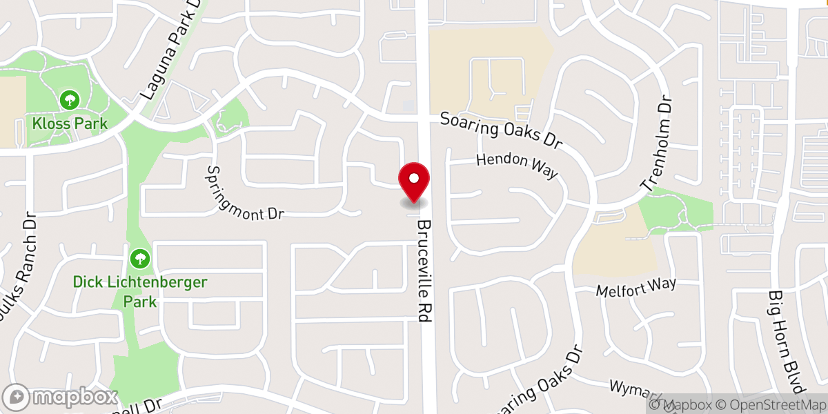 Map showing location of International Baptist Church