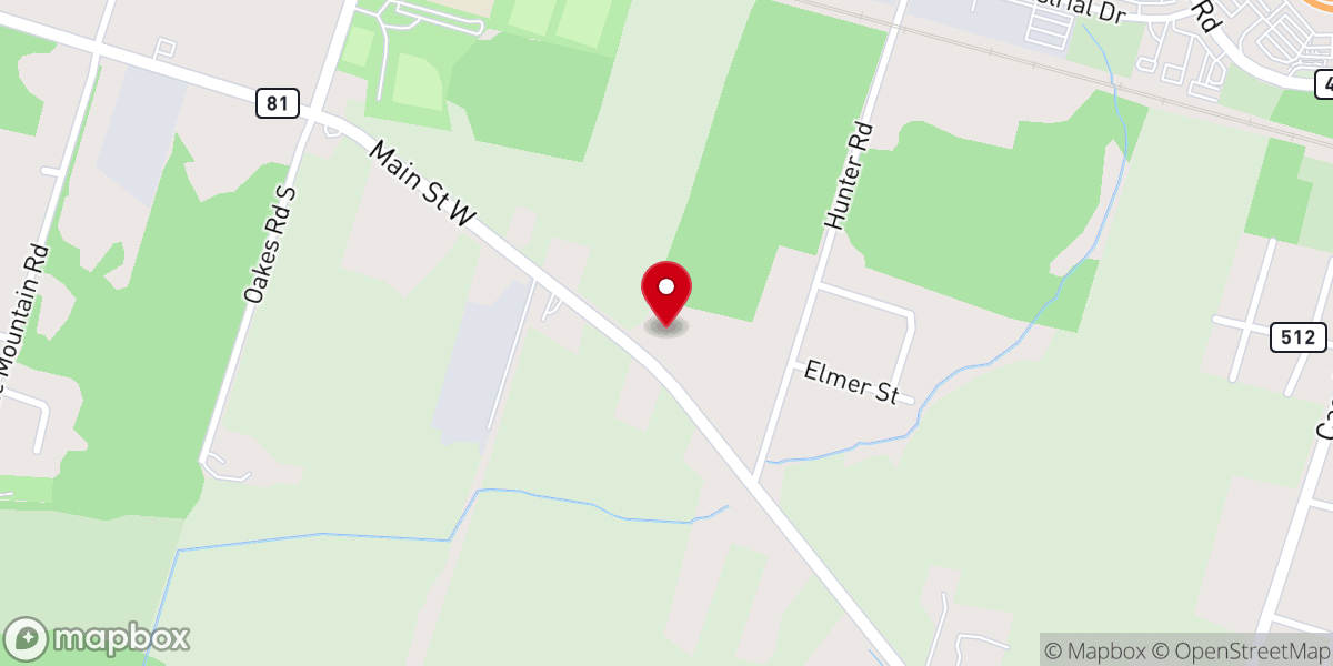 Map showing location of Christ Our Saviour Lutheran Church