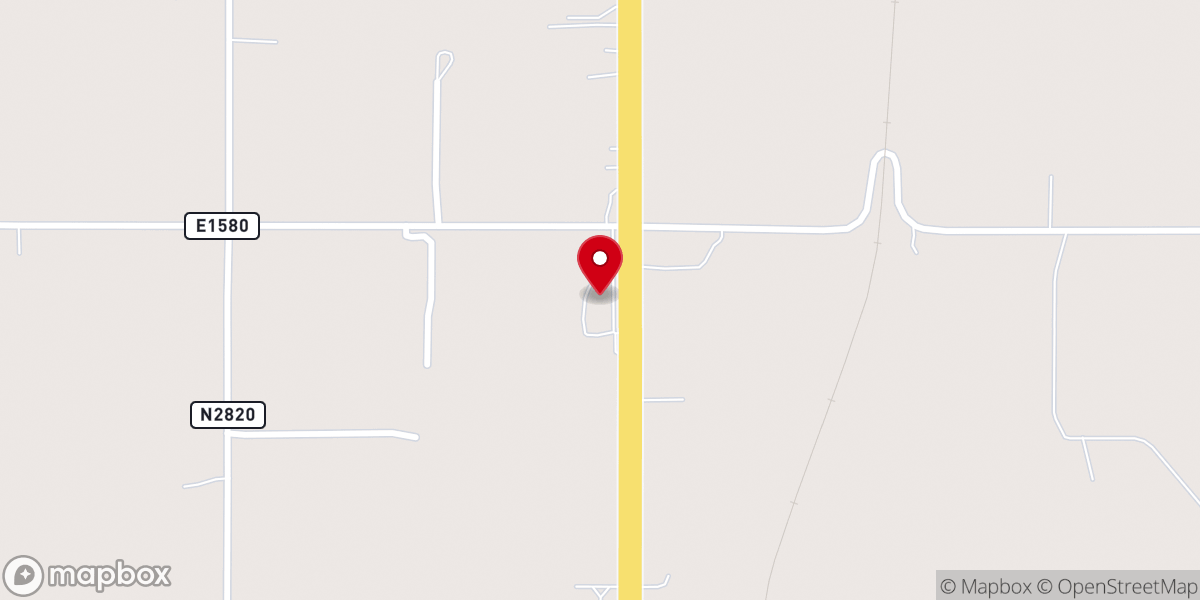 Map showing location of Gospel Tabernacle