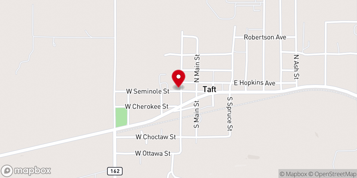 Map showing location of Flipper Chapel AME Church