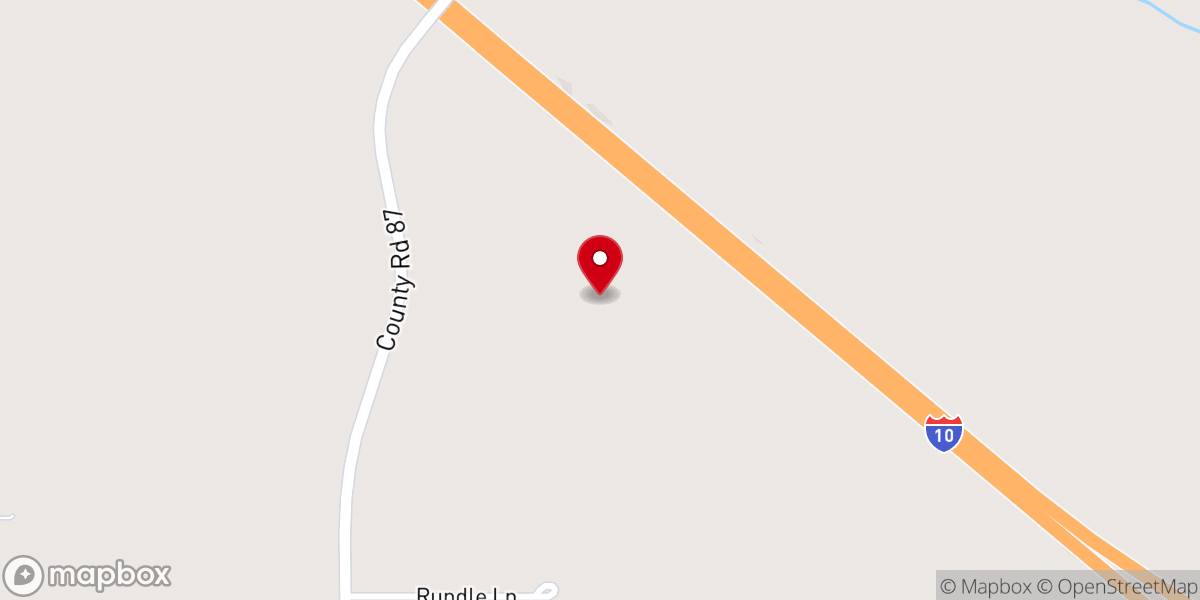 Map showing location of Oak Grove Church