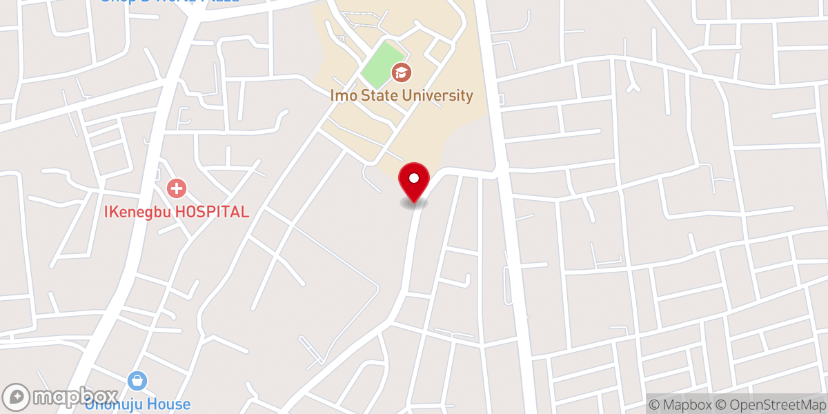 Map showing location of RCCG, The Freedom Centre