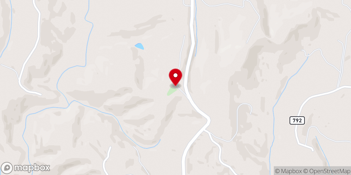 Map showing location of Ararat Church of the Living God